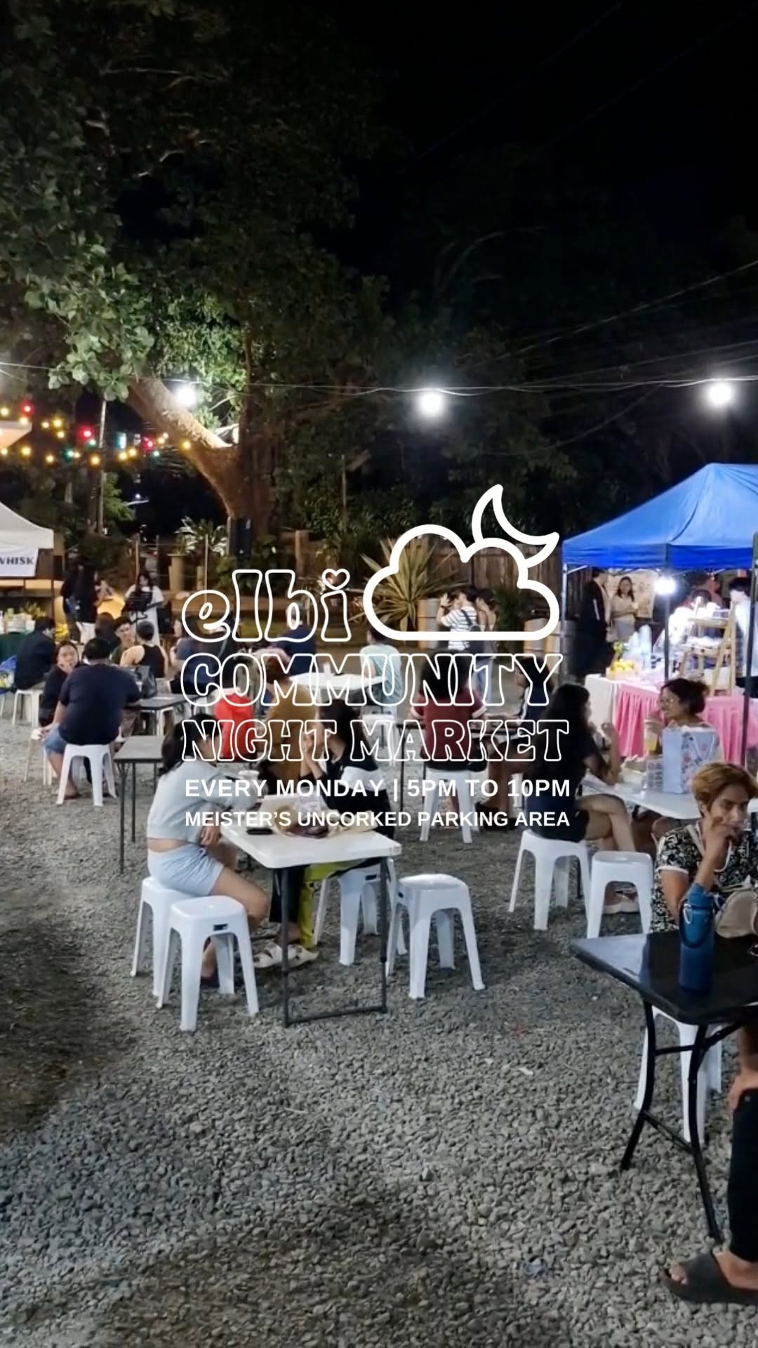 Night market event promo